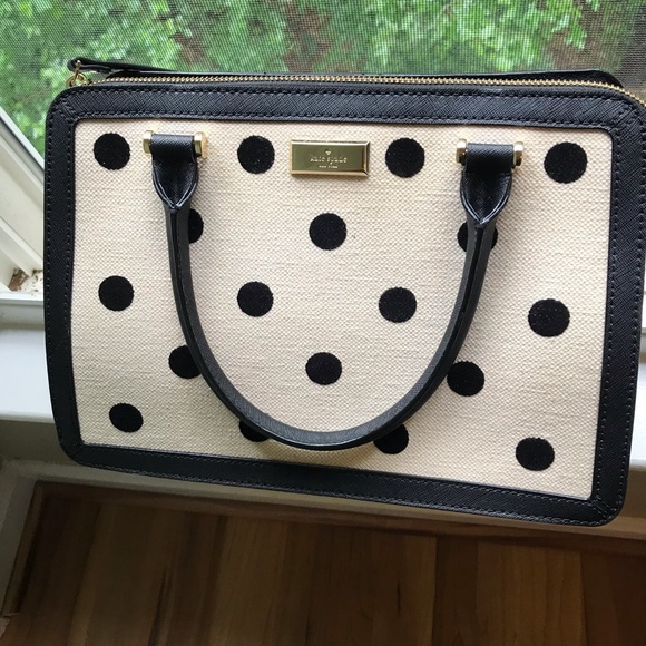 kate spade Handbags - Kate Spade Polka Dot Handbag/Crossbody